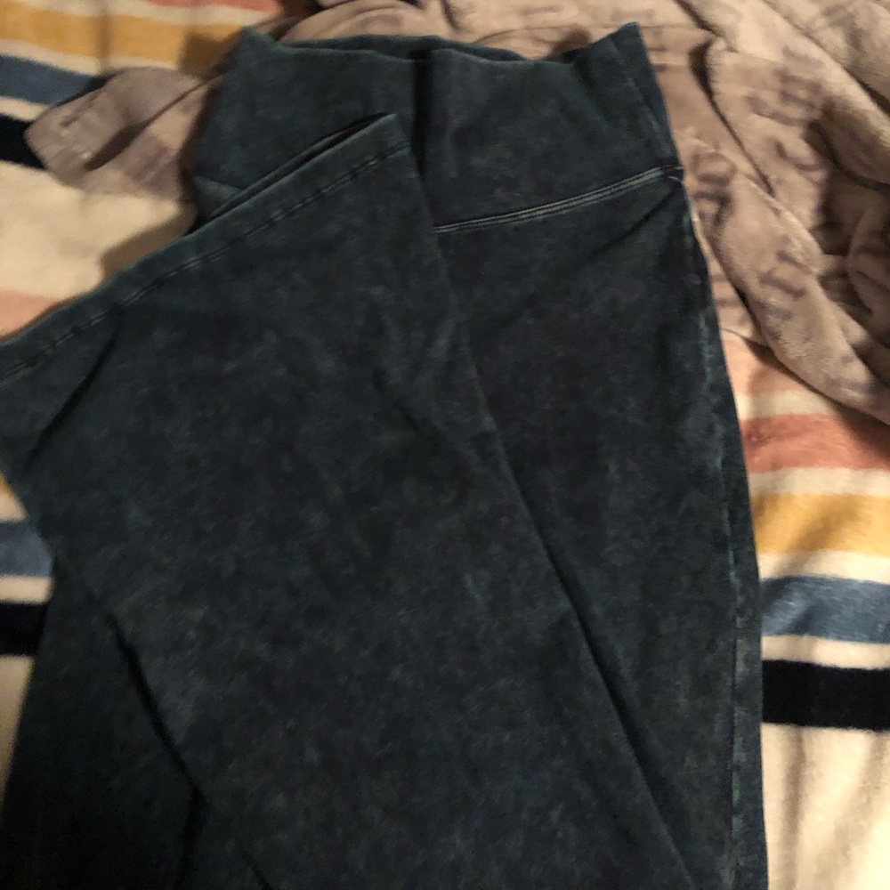 denim type flare, pants size small, really nice fit